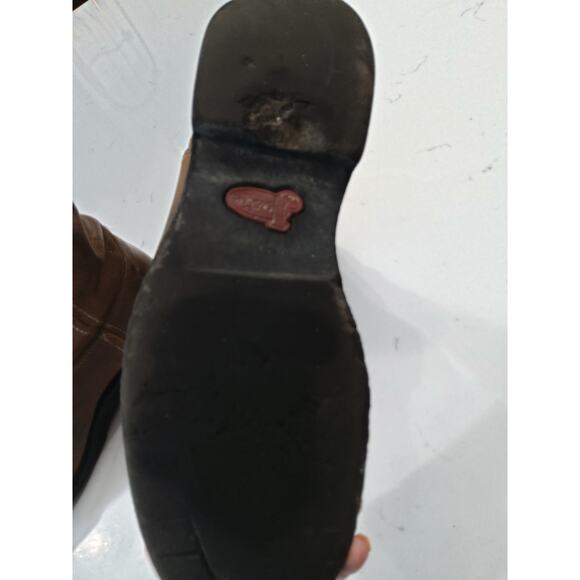 Justin's men's size 8 conductor boots. 10-in Steel toe made in USA. Used - Picture 8 of 9